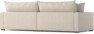 Rossi - 2-sits soffa med schäslong XL höger - Beige