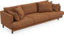 Harper - 4-sits soffa - Brun