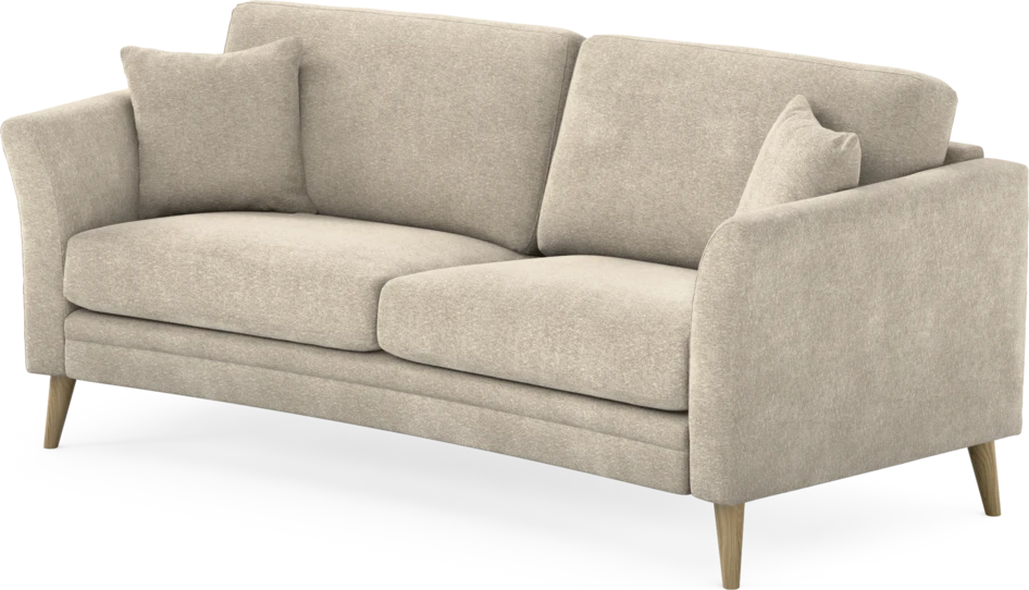 Eden - 2,5-sits soffa svängd - Beige