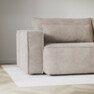 Ide - Bäddsoffa 3-sits med schäslong höger - Beige