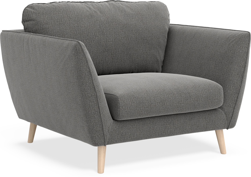 Madison Lux - Fåtölj, 70 cm - Grå