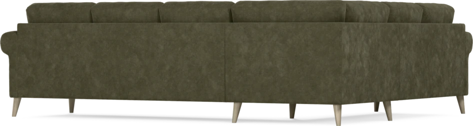 Eden - Hörnsoffa, 2+3-sits - Grön