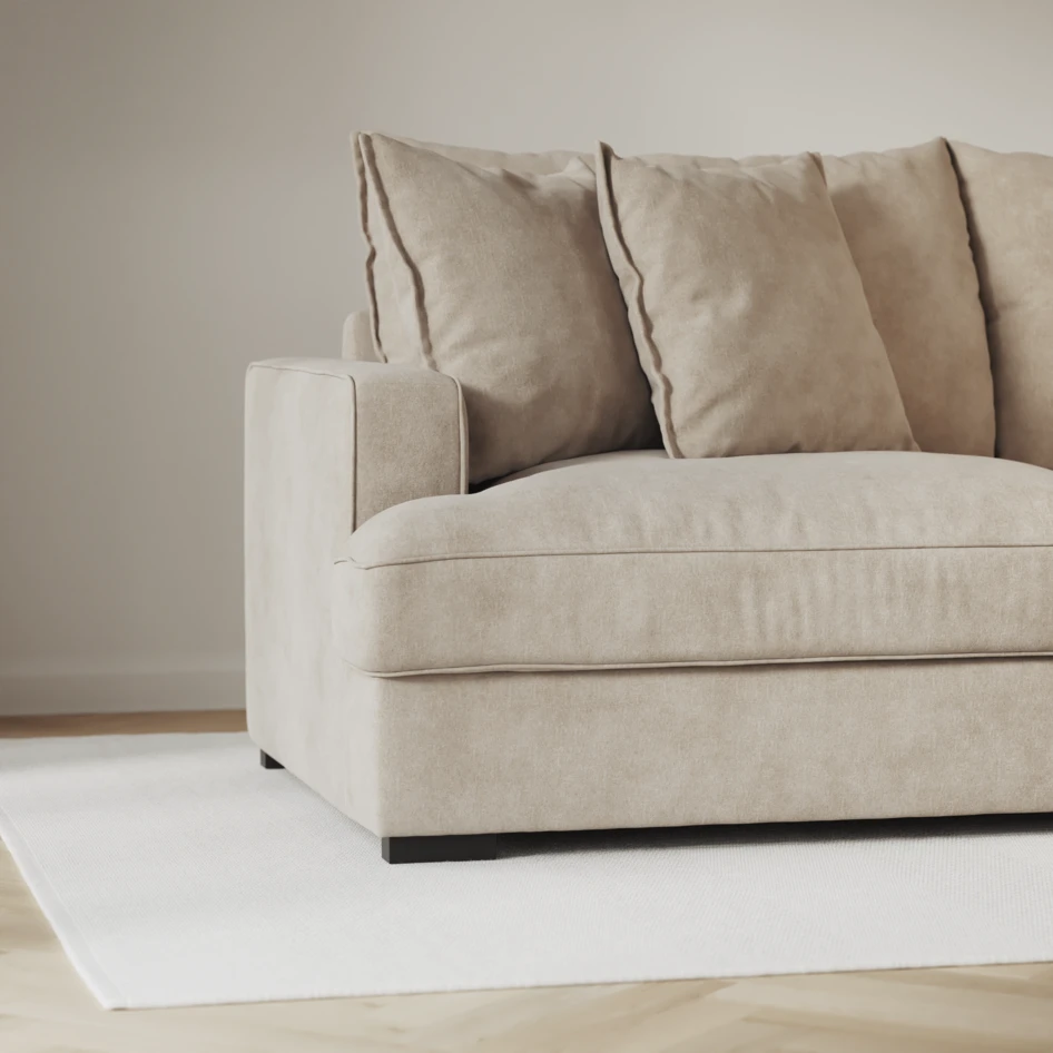 Mila - 3-sits soffa - Beige
