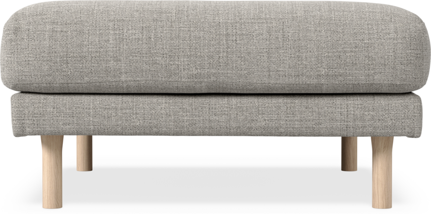 Willow - Fotpall, fast klädsel - Grå