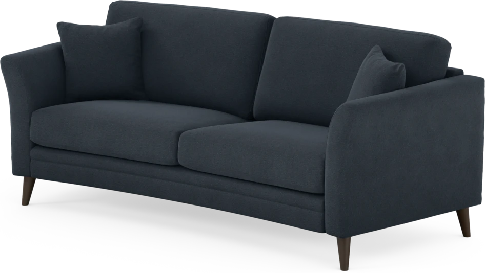 Eden - 2,5-sits soffa svängd - Blå