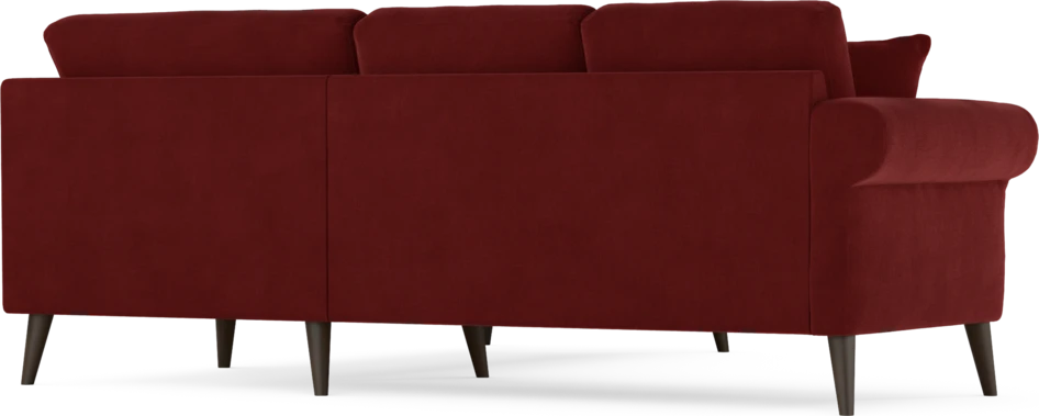 Eden - Hörnsoffa, 2+2-sits - Röd