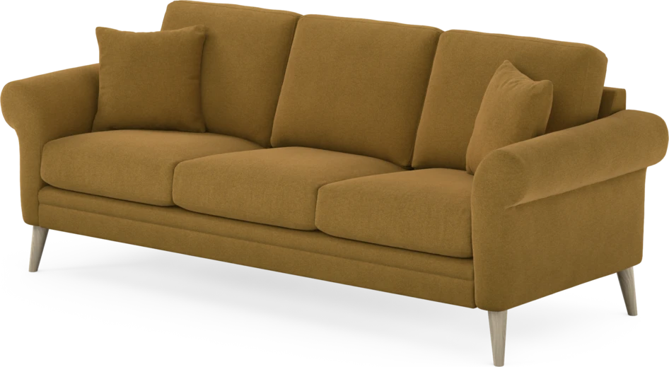 Eden - 3-sits soffa - Gul