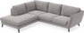 Madison - 2-sits soffa med divan vänster - Grå