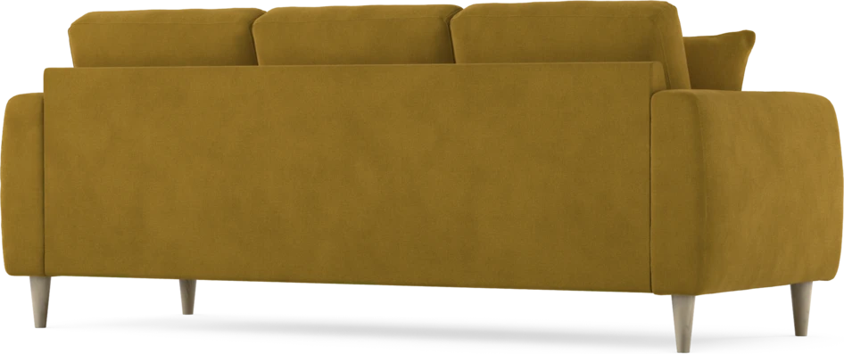 Eden - 3-sits soffa - Gul