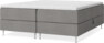 New York - Förvaringssäng, dubbelsäng med bäddmadrass, sängben och sängben - Grå