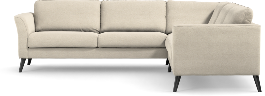 Bridge - Hörnsoffa, 3+3-sits - Beige