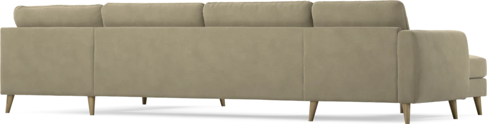 Bridge - 3-sits soffa med schäslong vänster och divan höger - Beige