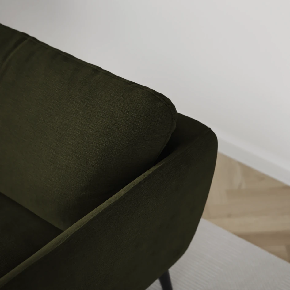 Madison Lux - Hörnsoffa 3+2-sits, hörn 1 - Grön