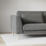 Willow - 3-sits soffa med divan höger, fast klädsel - Grå