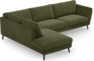 Madison - 3-sits soffa med divan vänster - Grön