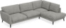 Nellie - 3-sits soffa med divan höger - Grå