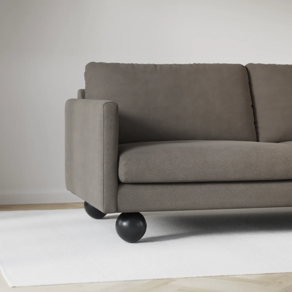Madison Lux - Hörnsoffa med schäslong höger - Beige