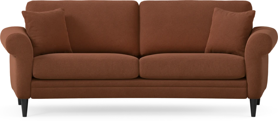Eden - 2,5-sits soffa svängd - Orange
