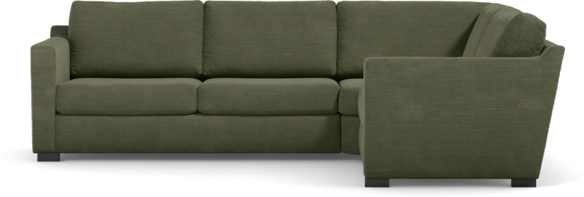 Friday - Hörnsoffa, 2,5+1,5-sits - Grön