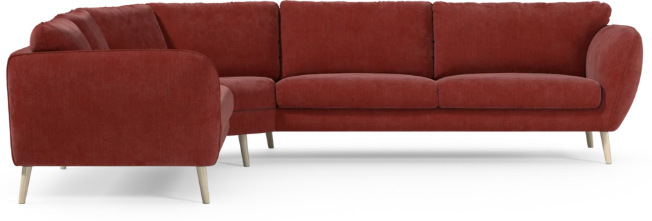 Madison Lux - Hörnsoffa 2+3-sits, hörn 2 - Rosa
