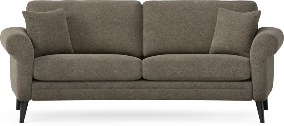 Eden - 2,5-sits soffa svängd - Brun
