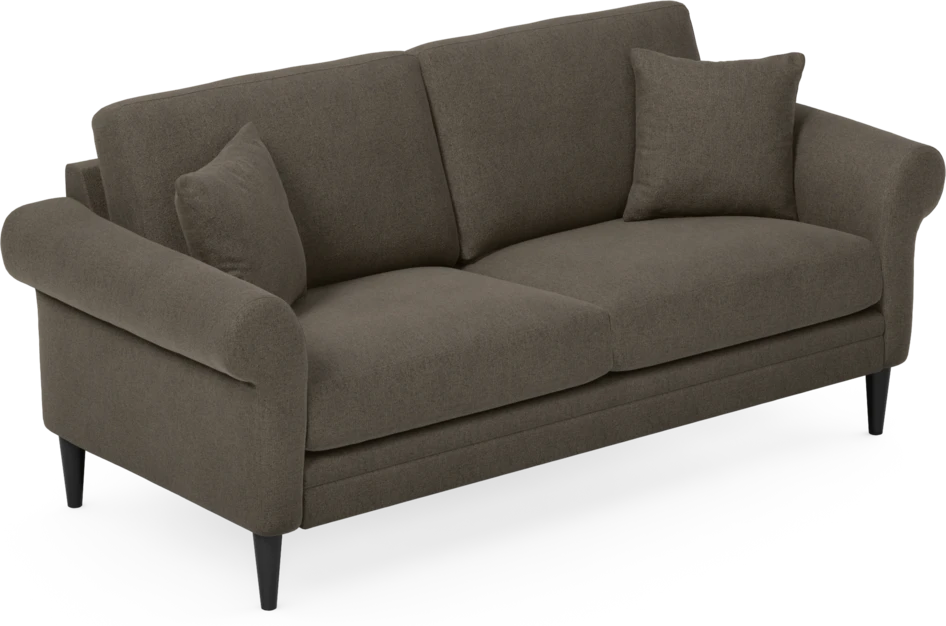 Eden - 2,5-sits soffa - Brun