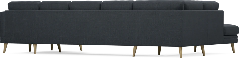 Eden - 3-sits soffa med divan vänster och schäslong höger - Blå