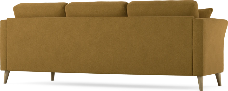 Eden - 3-sits soffa svängd - Gul