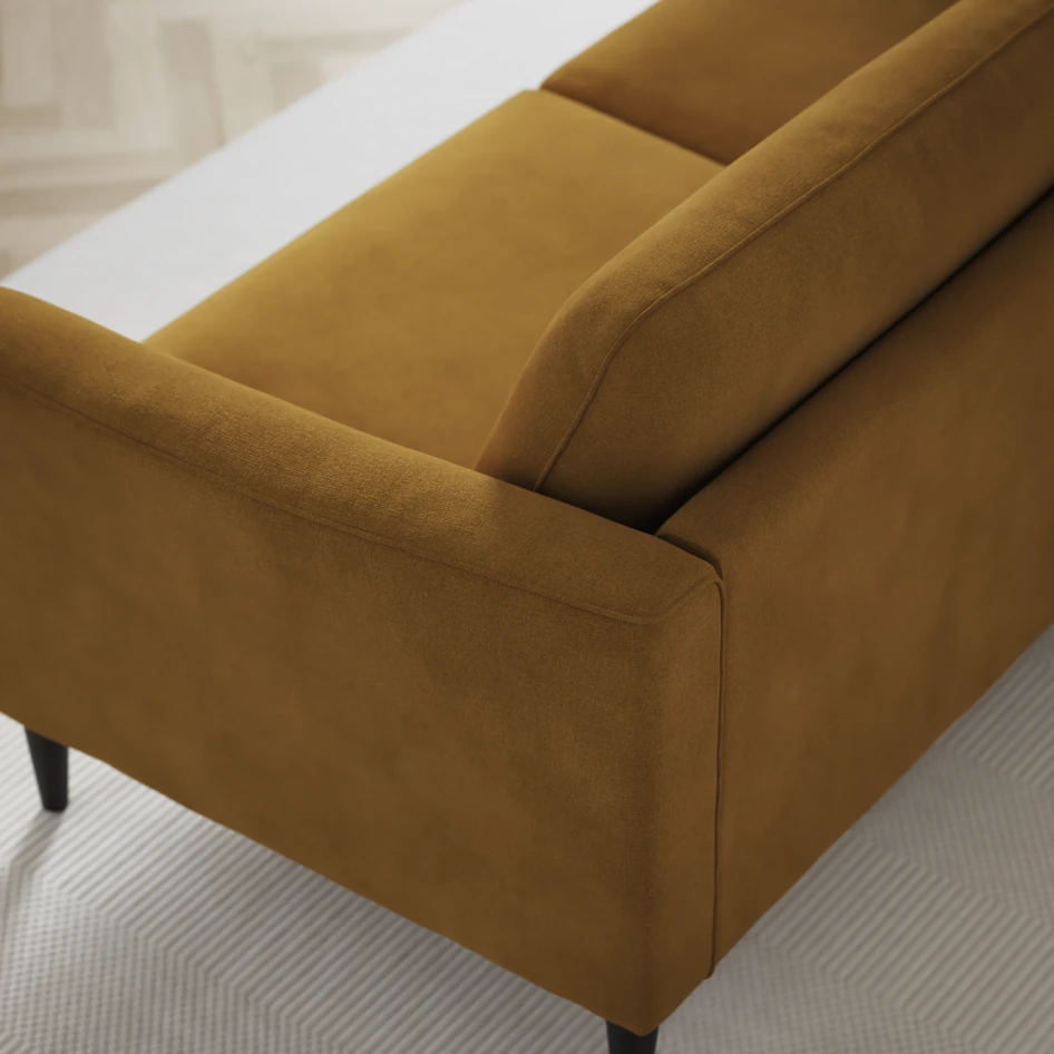 Bridge - 2-sits soffa - Gul