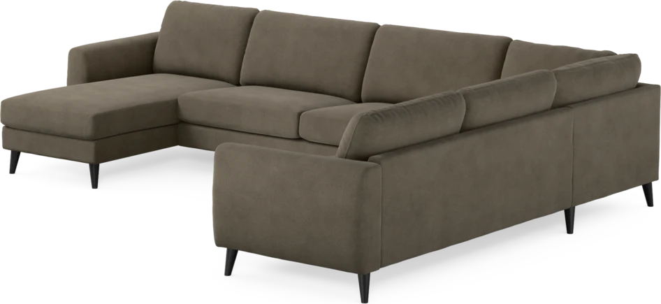 Bridge - Hörnsoffa, 3+2-sits med schäslong vänster - Beige
