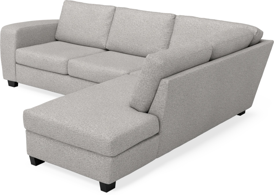 Friday - 2,5-sits soffa med divan höger - Vit