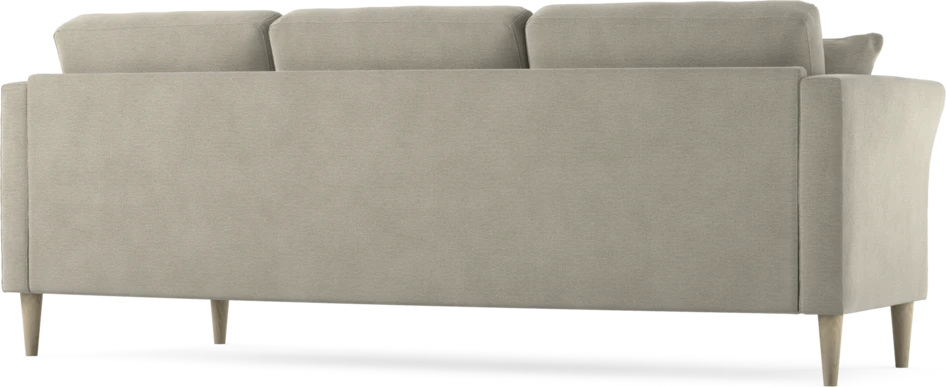 Eden - 3-sits soffa svängd - Brun