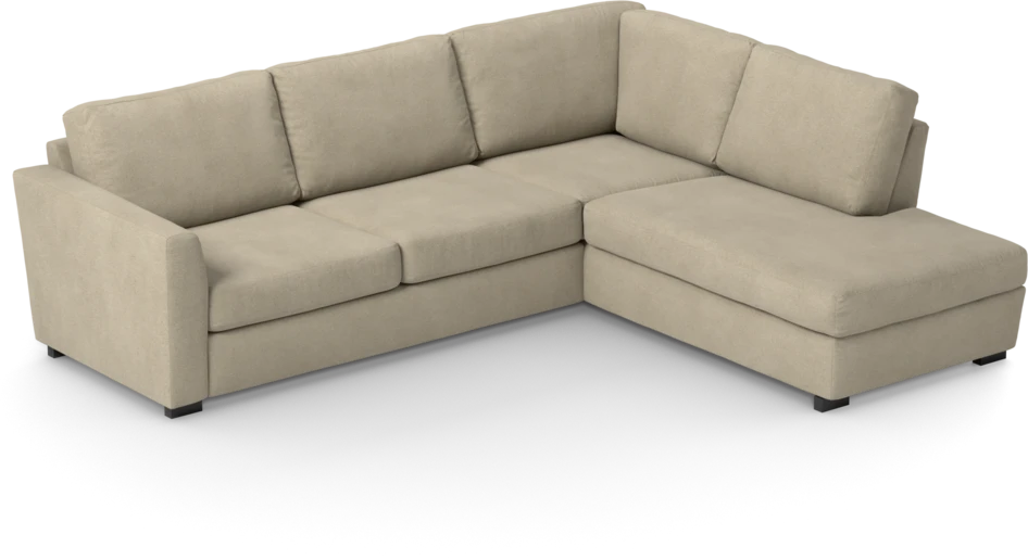 Friday - 2,5-sits soffa med divan höger - Beige