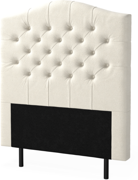 New York välvd - Sänggavel, 90-210 cm - Beige