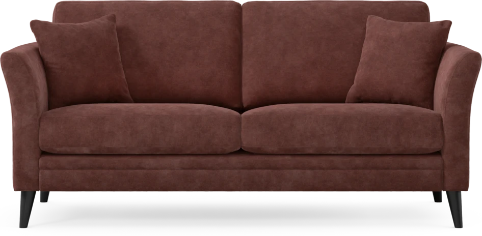 Eden - 2,5-sits soffa - Röd