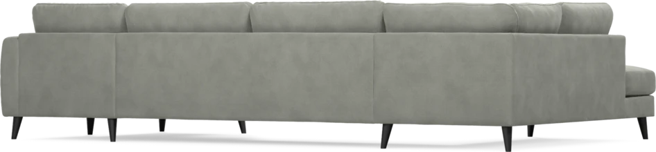 Bridge - 3-sits soffa med divan vänster och schäslong höger - Grå