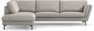 Madison - 3-sits soffa med divan vänster - Grå