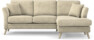 Eden - 2-sits soffa med schäslong - Beige