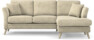 Eden - 2-sits soffa med schäslong - Beige