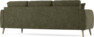 Eden - 3-sits soffa svängd - Grön