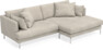 Harper - 4-sits med schäslong XL höger - Beige