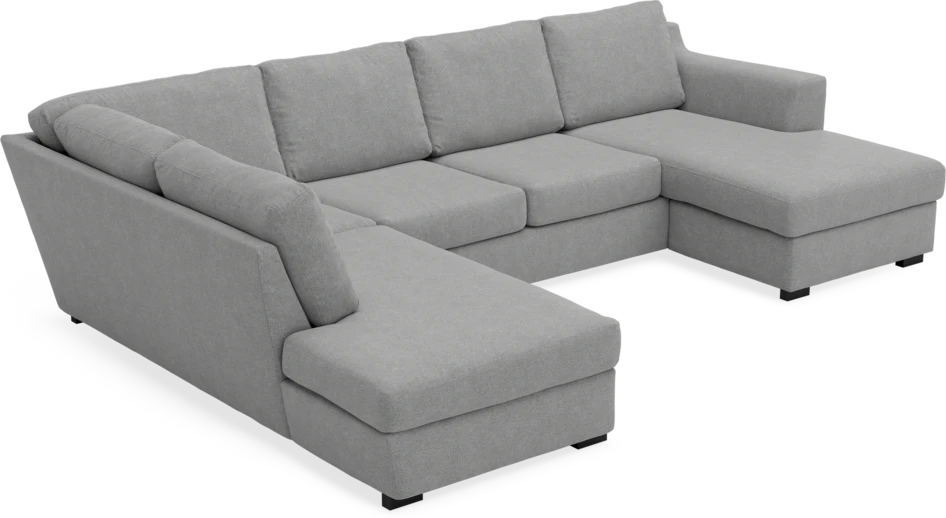 Friday - 3-sits soffa med divan vänster och schäslong höger - Grå