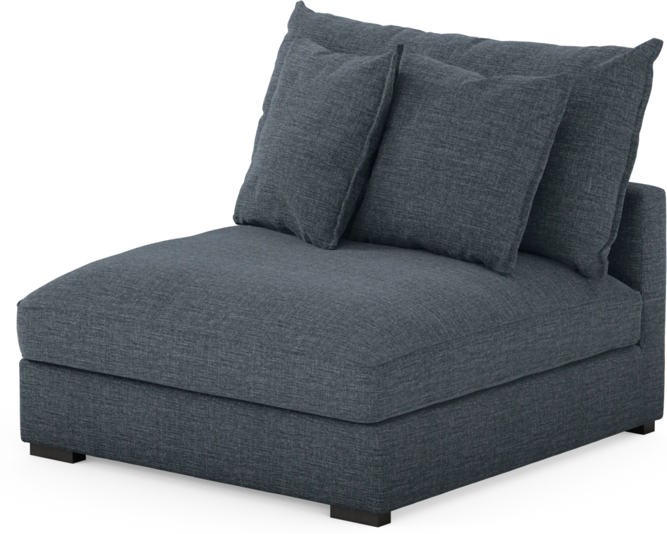 Rossi - 1,5-sits utan armstöd - Blå