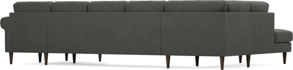 Eden - 3-sits soffa med divan vänster och schäslong höger - Grå