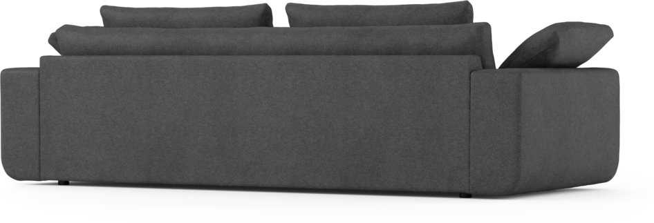 Amie - 4-sits soffa - Svart