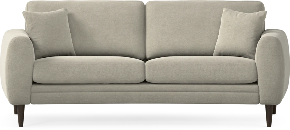 Eden - 2,5-sits soffa svängd - Brun