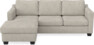 Friday - 3-sits soffa med schäslong vänster - Beige