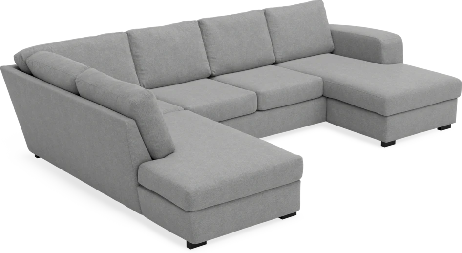 Friday - 3-sits soffa med divan vänster och schäslong höger - Grå