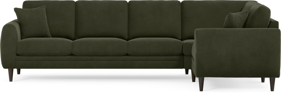 Eden - Hörnsoffa, 3+1-sits - Grön