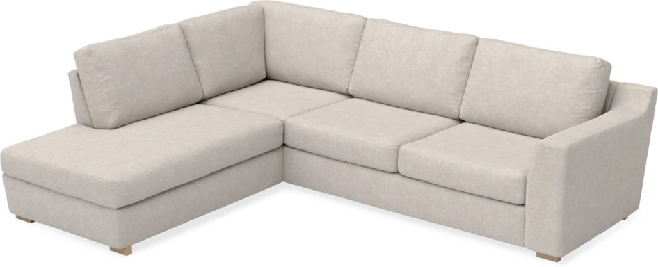Friday - 2,5-sits soffa med divan vänster - Grå